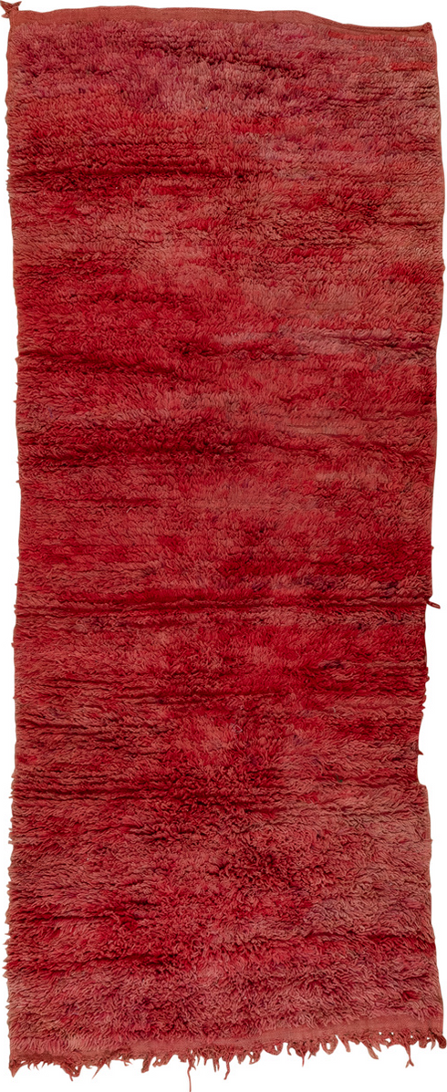 Vintage Moroccan Runner Rug (3' x 8')